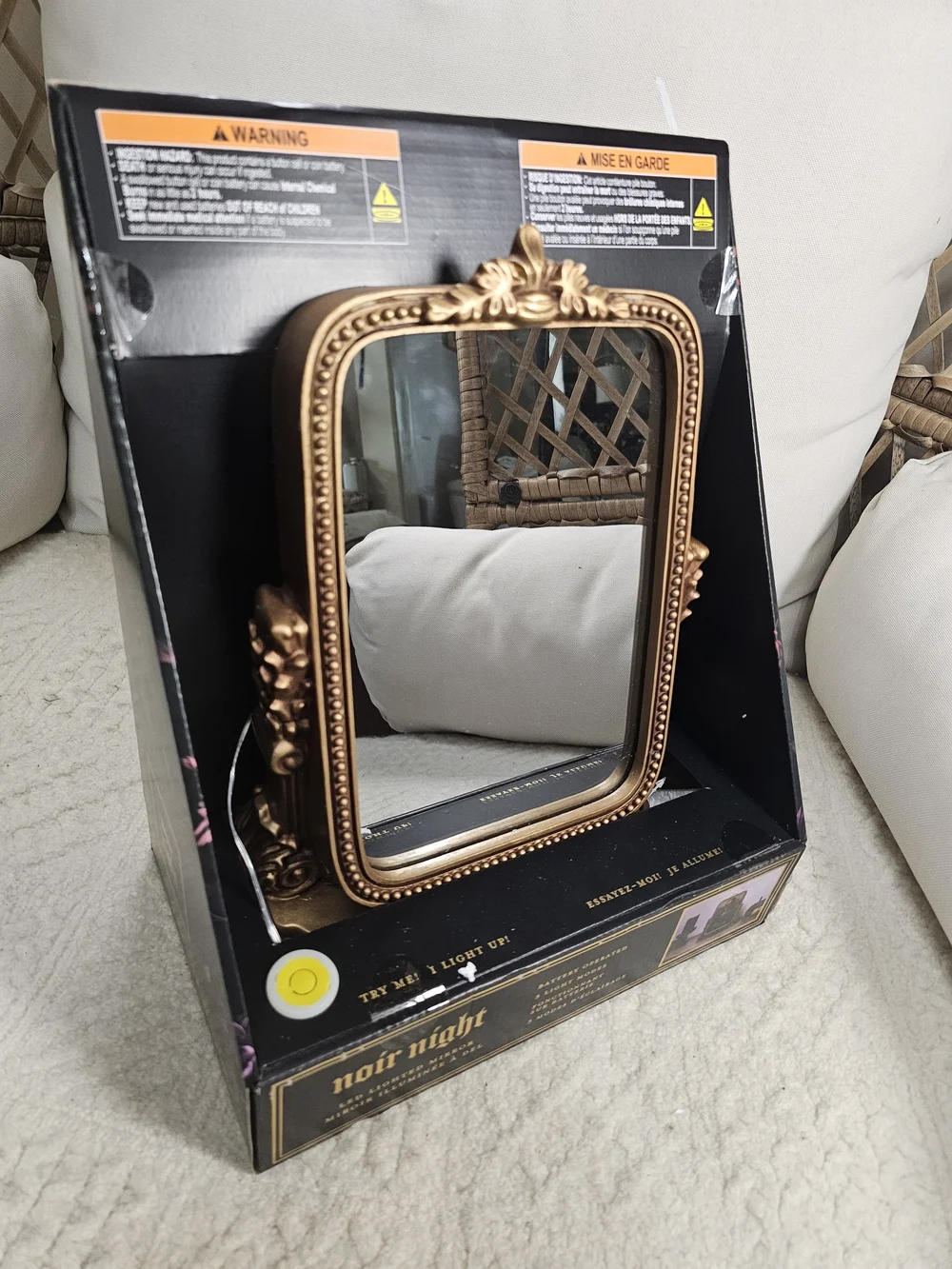 NEW! 15” Christian Siriano LED Halloween  Mirror Comes in Original Box HTF